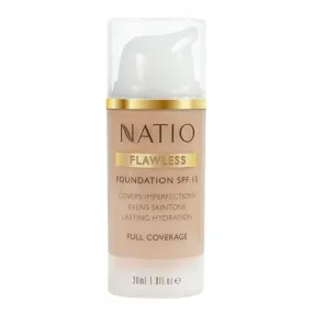 Natio Flawless Foundation SPF 15 Light Medium