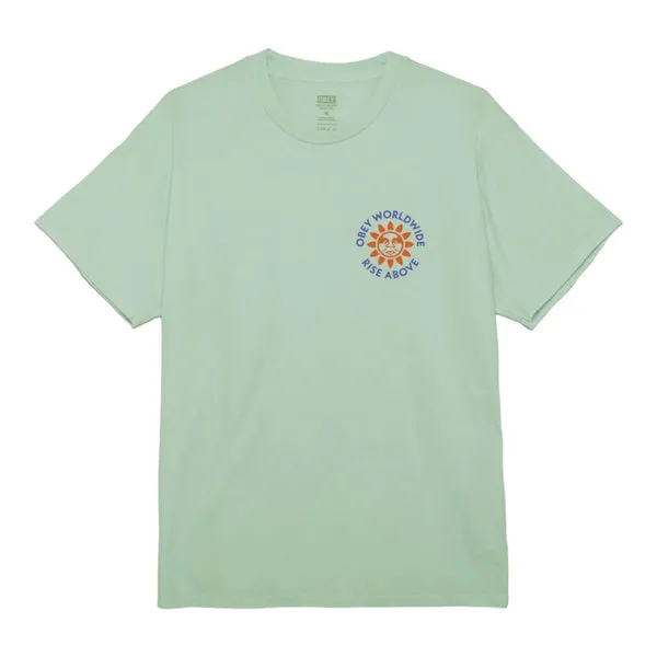 Obey Rise Above T-Shirt - Pigment Surf Spray