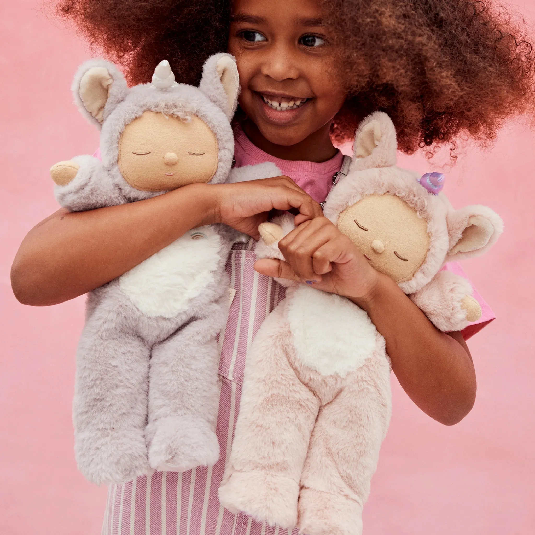 Ollie Ella Cozy Dinkum Unicorn Sugarpie, Pink
