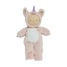 Ollie Ella Cozy Dinkum Unicorn Sugarpie, Pink