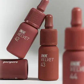 Peripera Ink Velvet Lip Tint New Nude Collection