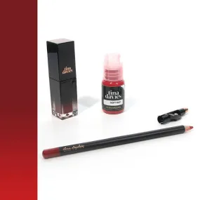 Perma Blend Tina Davies Lip Trio Soft Red Pigment