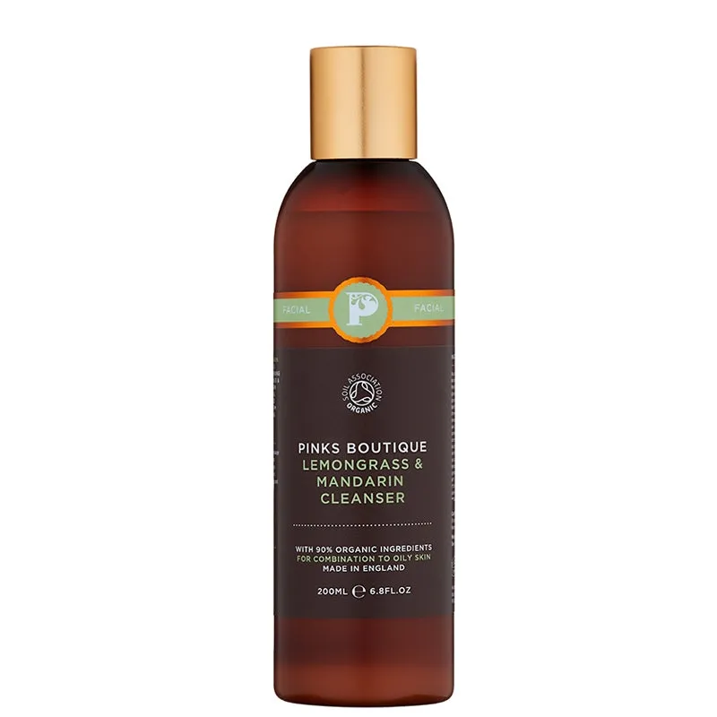 Pinks Boutique Lemongrass & Mandarin Cleanser (for Combination & Oily Skin) TBD