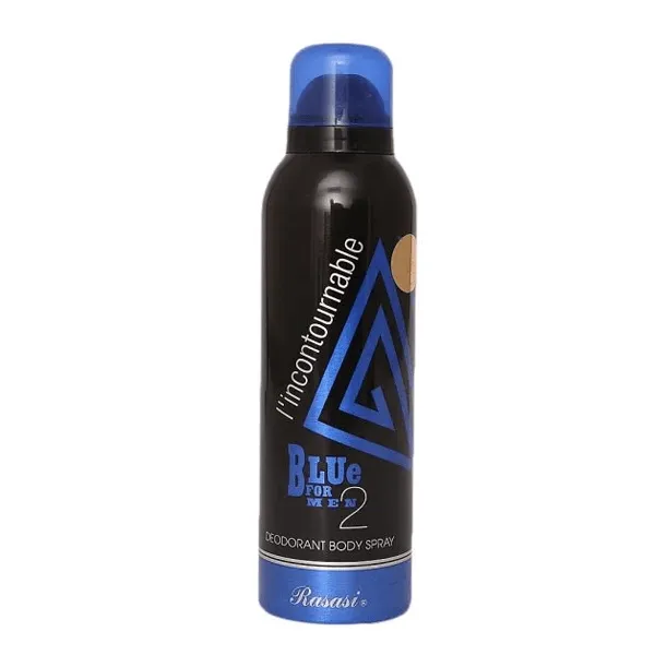 RASASI BLUE FOR MEN 2 DEODORANT BODY SPRAY 200ML