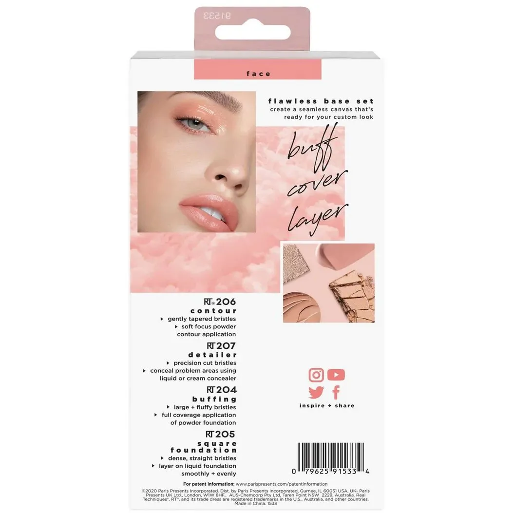 Real Techniques Flawless Base Brush Set