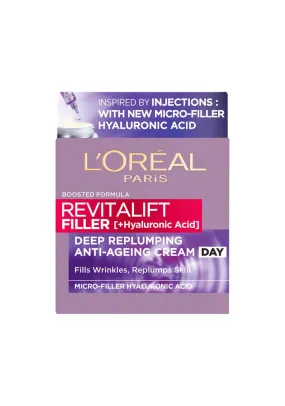 Revitalift Filler   Hyaluronic Acid Anti Ageing Day Cream - 50ml