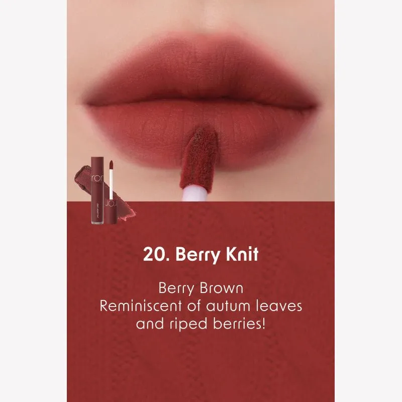 Romand Zero Velvet Tint Autumn Knit Series #19 - #21