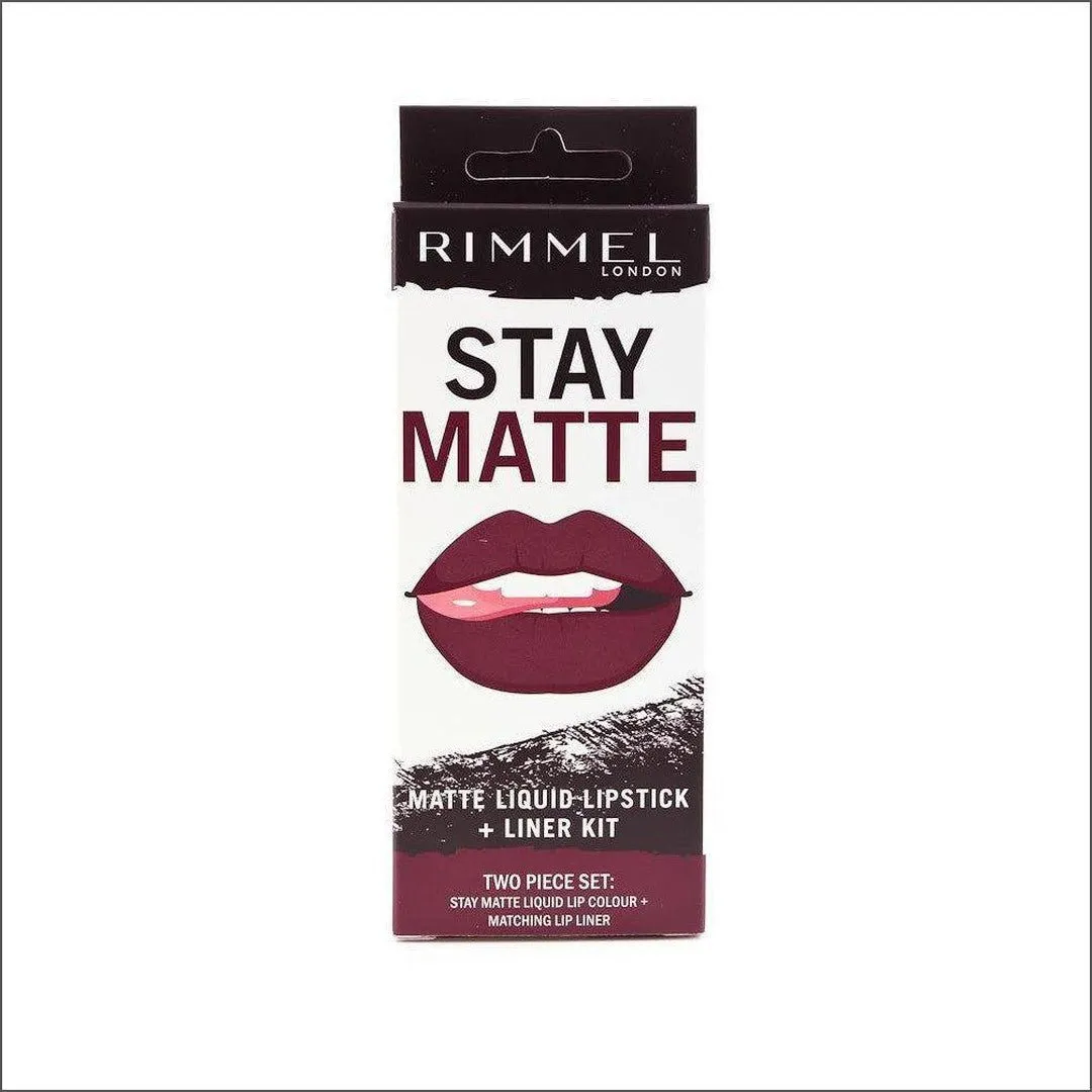 Stay Matte Liquid Lipstick 810 Plum This Show 5.5ml Kit