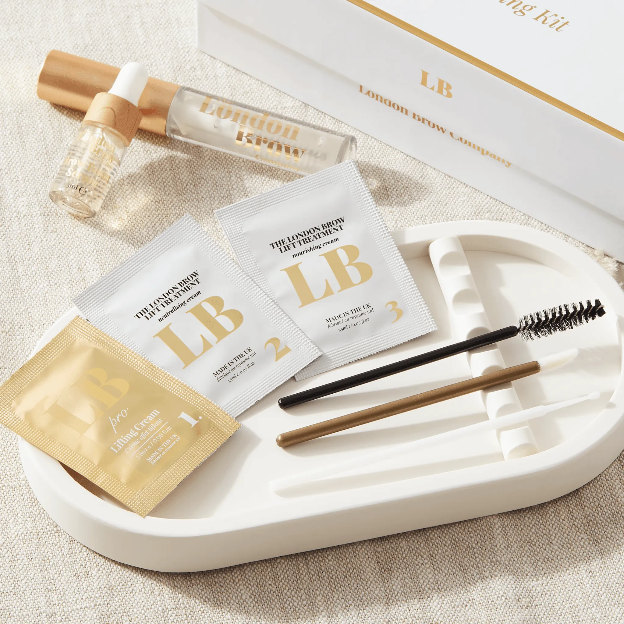 Step 1 Pro Brow Lamination Perm - London Brow