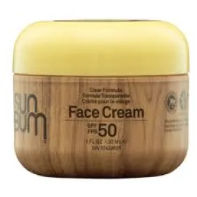 Sun Bum Clean Formula Face Cream Spf 50