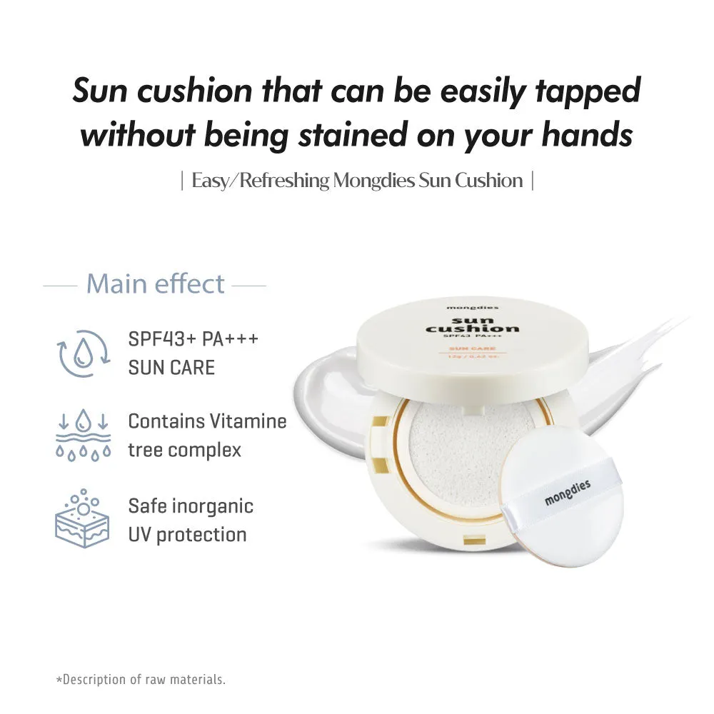 Sun Cushion SPF 43 PA   12g