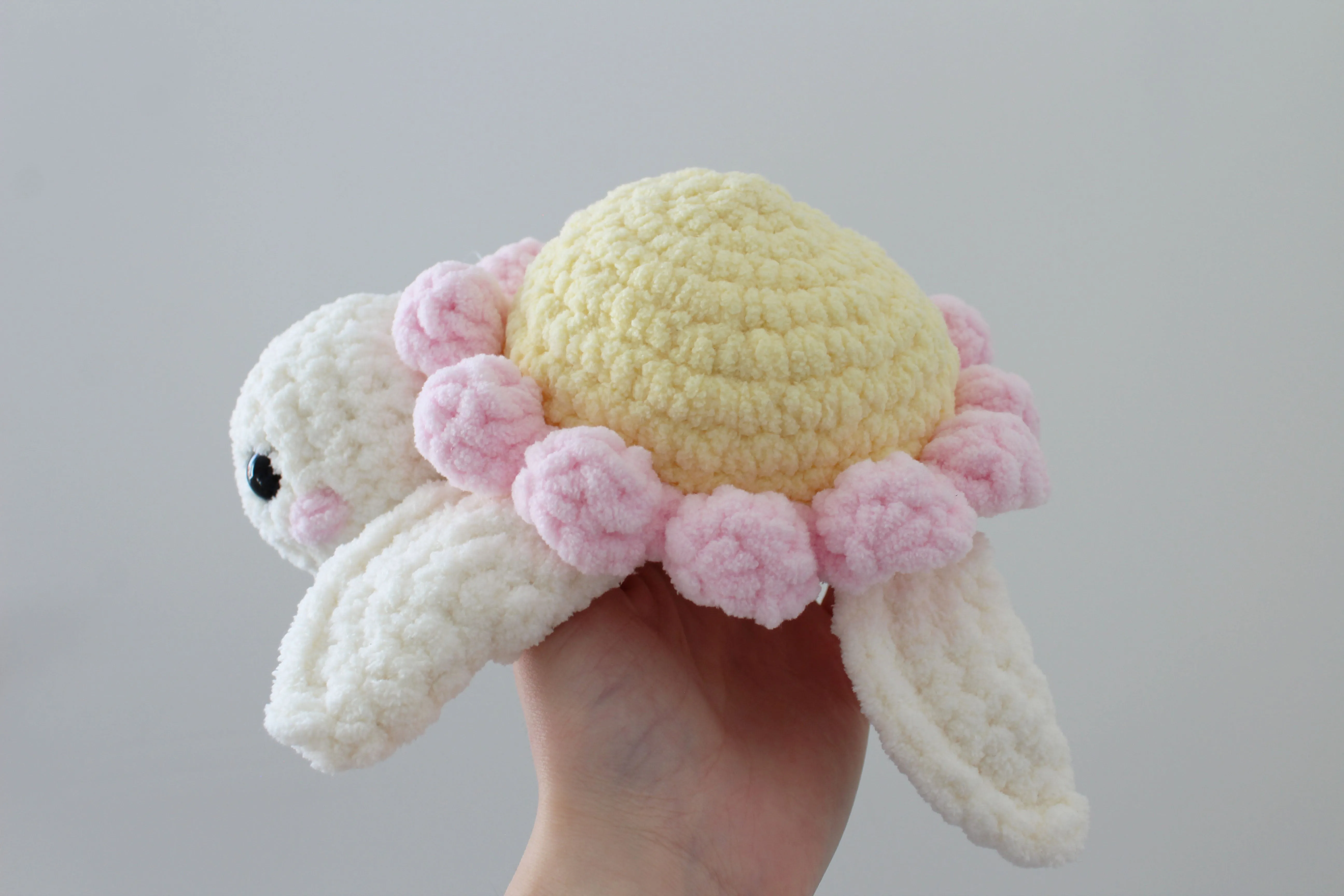 Super Soft Chunky Daisy Turtle Plushie
