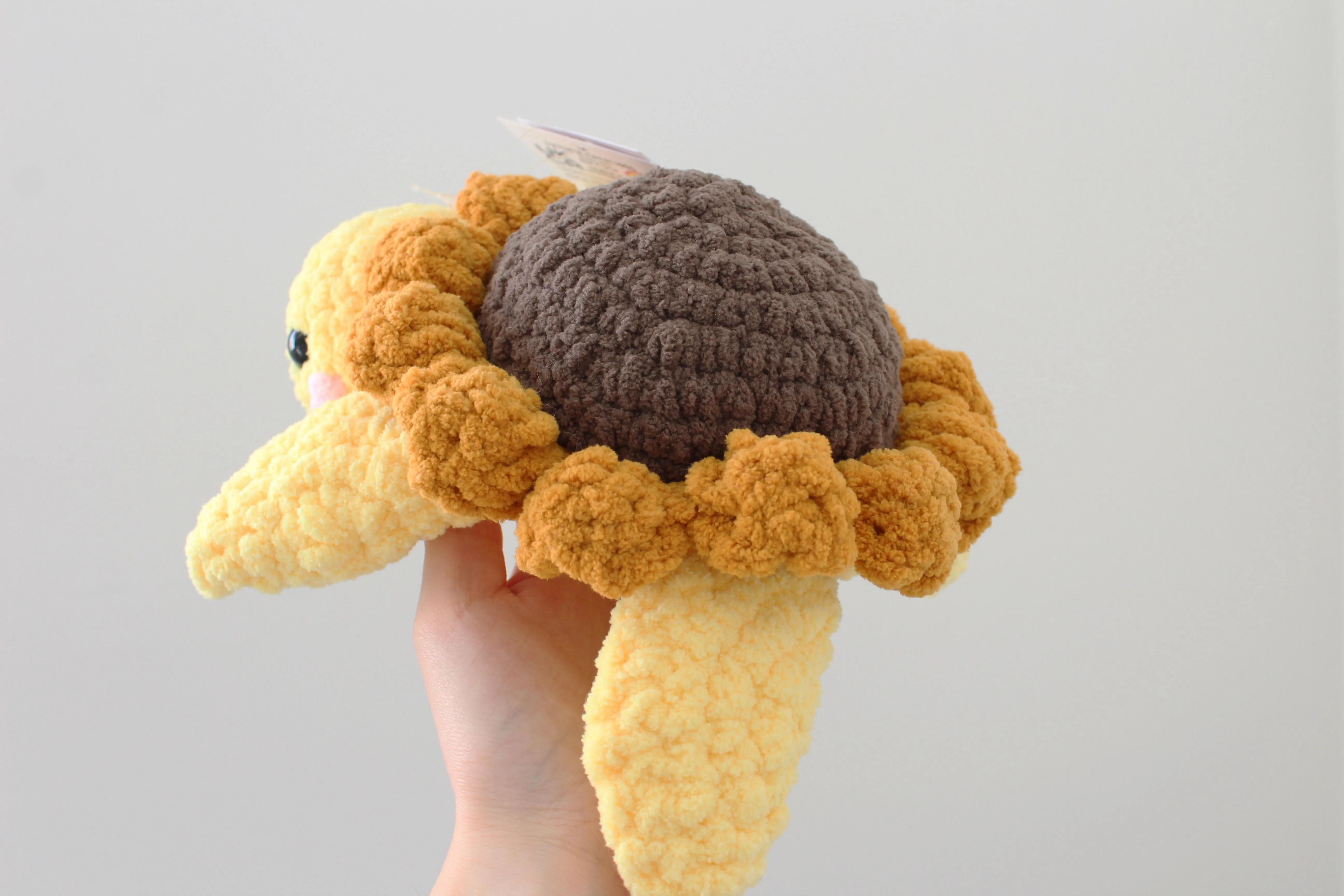 Super Soft Chunky Daisy Turtle Plushie