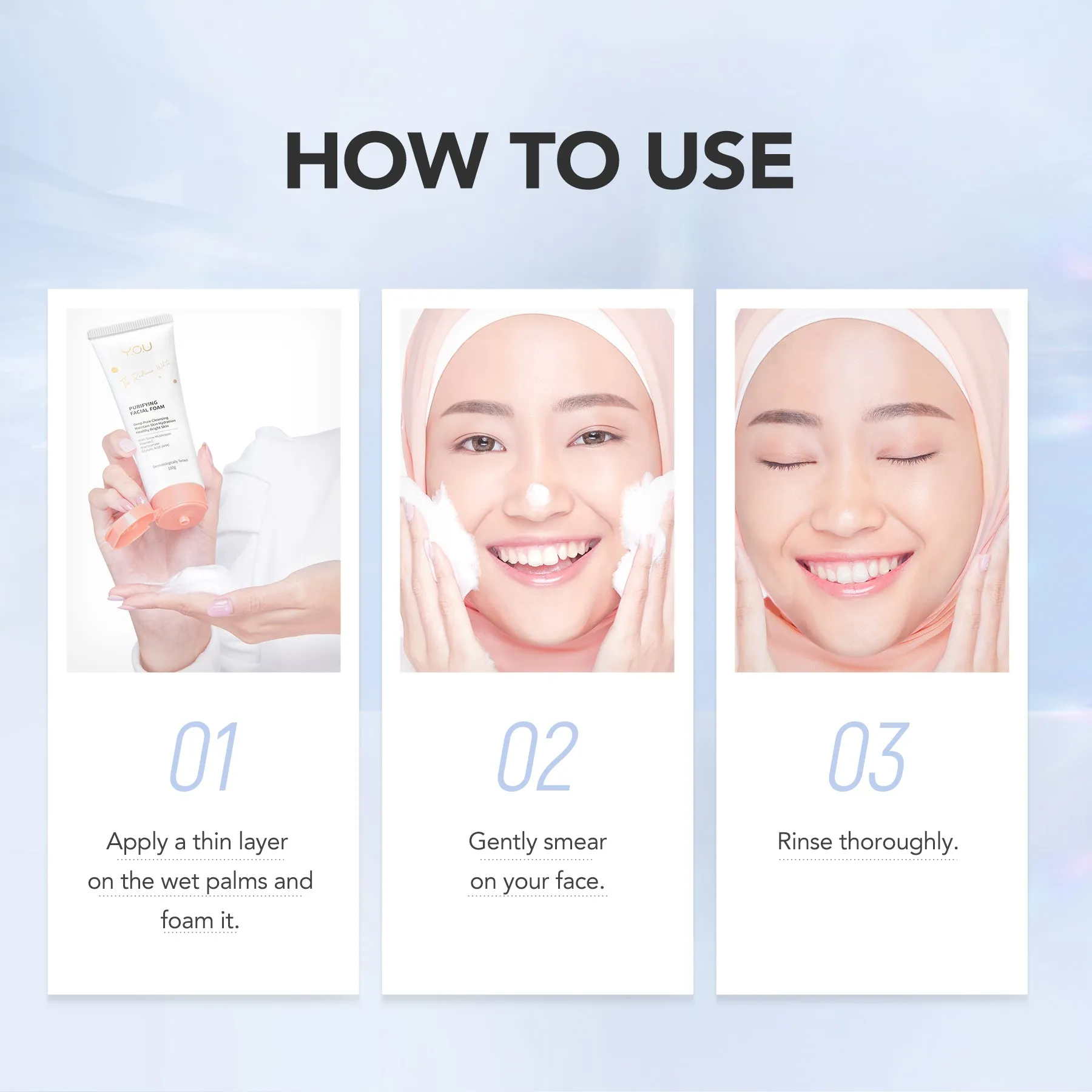 The Radiance White Purifying Facial Foam