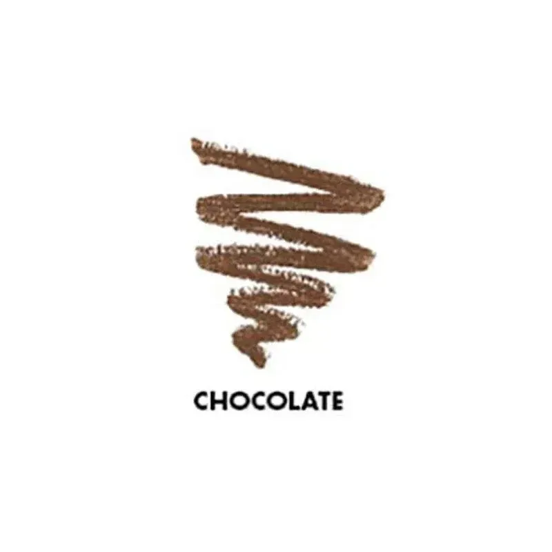 Ultra-Fine Brow Pencil: Precision Black Eyebrow Tint & Brush