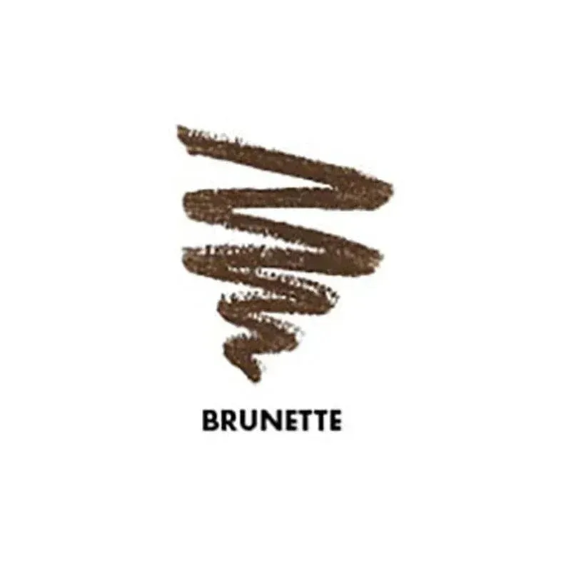 Ultra-Fine Brow Pencil: Precision Black Eyebrow Tint & Brush