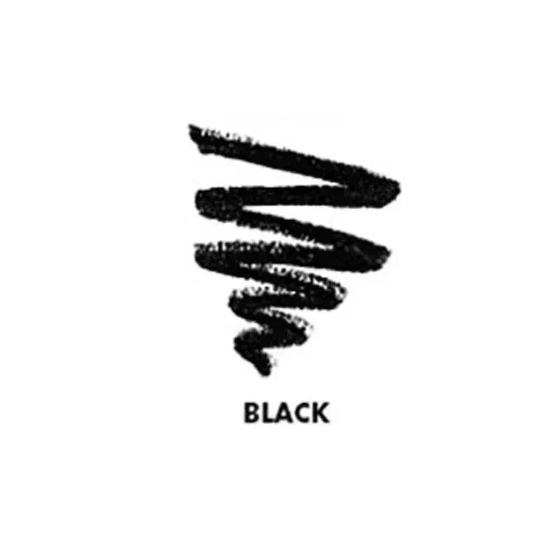 Ultra-Fine Brow Pencil: Precision Black Eyebrow Tint & Brush