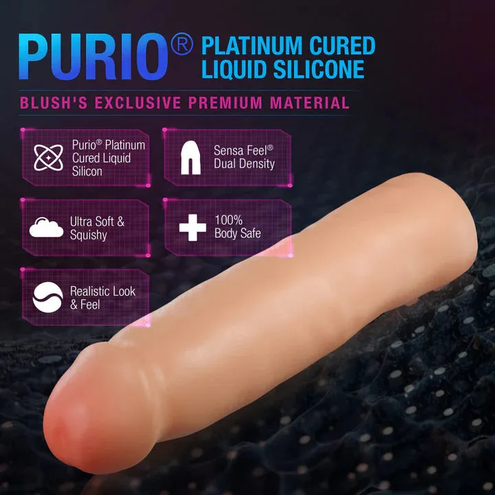 Vindicate Dual-Density Silicone Extender - 3-Inch Added Length