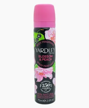 Yardley Blossom And Peach Body Fragrance Spray